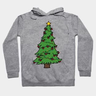 Christmas Tree with Lights Hoodie